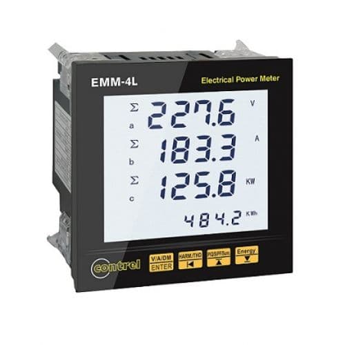 Multifunctionele energie meter met LCD EMM-4L