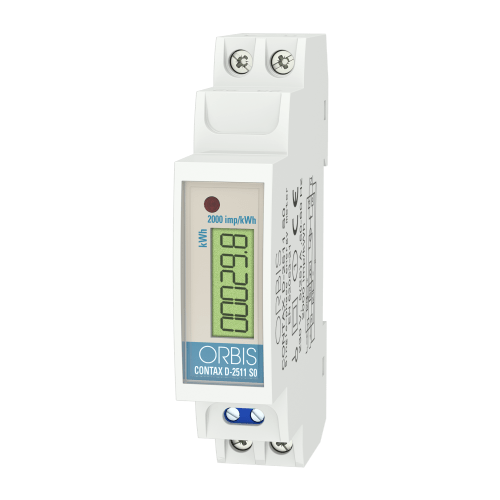 1 fase kWh meter digitaal 25A